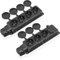 Außensteckdose Wasserdicht IP54 | 4-Fach Aufputzsteckdose Outdoor Steckdose wasserdicht für Außenbereich & Garten | Mehrfachsteckdose Außen mit Klappdeckeln (2er-Set, Schwarz, ohne Kabel)