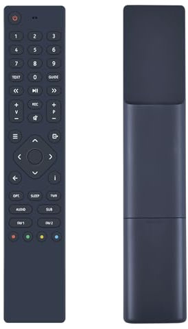 GOUYESHO Télécommande pour récepteur terrestre Nokia 6000 DVB-T, DVB-T2, HD, H.264, HEVC H.265