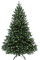 BB Sport Luxus Christbaum 240 cm Dunkelgrün-Puderzucker künstlicher Weihnachtsbaum PE/PVC Spritzguss Mix Tannenbaum Standfuß