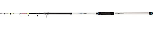 Zebco Premium Meeresrute White GWC Tele Angelrute Bootsrute Hochsee-Angeln, Schwarz-Weiß, 1,80 m