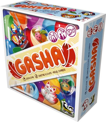 Bankiiiz Editions Gasha - Jeu de Cartes - Version française/Anglaise - Jeu de société Collection - Jeu de société Familial