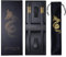 Bacchette Riutilizzabili del Drago Cinese Bacchette con Supporto e Borsa di Trasporto Cinese Tradizionale Elegante Regalo Set Lavastoviglie-Sicuro (2 Paia-Drago)
