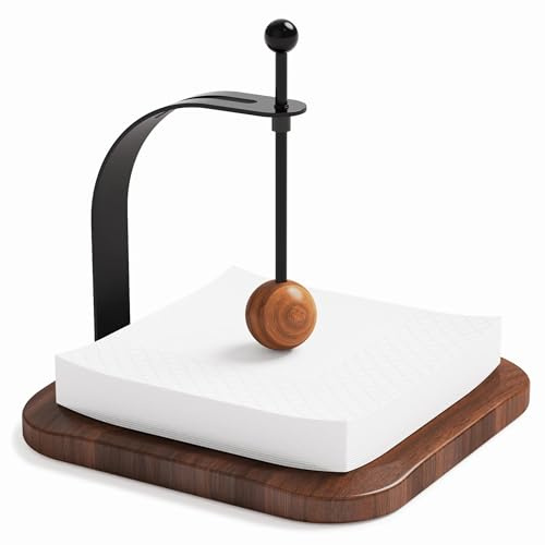 Holz Serviettenhalter für den Tisch, Buche & Walnussholz