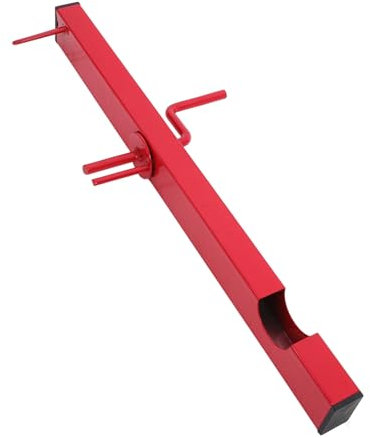 Gadpiparty Manual Steel Cargo Truck Belt Winder Red Strap Winding Tool Vehicle Accessory for Cargo Fixing and Truck Straps