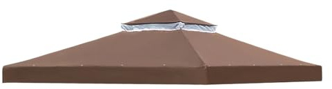 Techo de pabellón, Cubierta de Techo de Doble Capa para pabellón, reemplazo de techos de la casa de lujuria - reemplazo de techos de la casa de lujuria, un Impermeable de Doble Capa