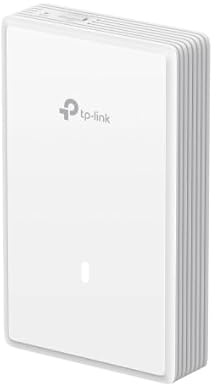 TP-Link Omada WiFi 7 Wall Plate Wireless Access Point | BE5000 Dual Band | 2.5G PoE Input Port | 1 * 2.5G+2 * 1G Downlink Port | Seamless Roaming | 5-Year Warranty | Omada Remote Managed(EAP725-Wall)