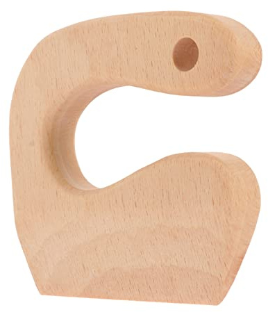ABOOFAN Juguete Cuchillo Infantil Seguro de Madera Cortador Educativo para Niñas Utensilio Cocina Infantil para Aprender Cortar Verduras y Frutas Material Natural Resistente