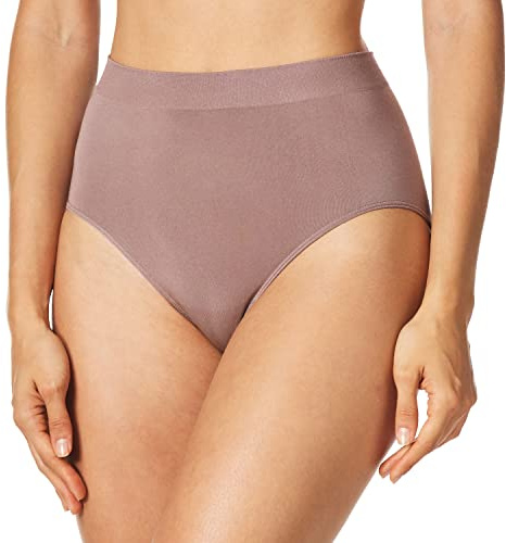 Wacoal Women's B-Smooth Brief Panty, Deep Taupe, S