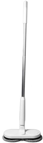 Trapeador Eléctrico Inalámbrico, Trapeadores de Doble Autopropulsados ​​​​eficientes, Plegable Profesional de 90 Grados con Varilla Extensible para Limpieza de Pisos