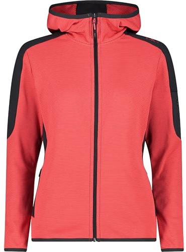 CMP Damen Woman Jacket Fix Hood, Corallo, XS EU