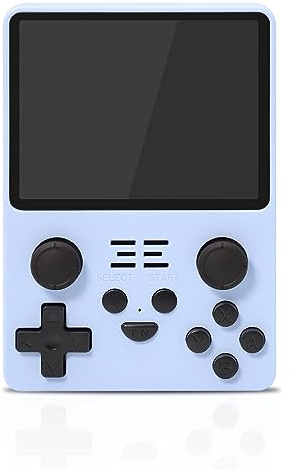 RGB20S Console de Jeux Portable avec 20000 Jeux, écran IPS 3,5 Pouces, Système Arkos Open Source, Game-Boy Rétro pour Adultes et Enfants, 16 G + 164 G, Bleu