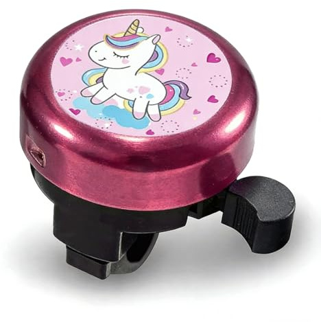 LAKPYN 1 Pezzi Campanello Bicicletta per Bambina, Campanello Bici in Metallo per Ragazze Ragazzi, per Bicicletta Scooter Triciciclo Come Regalo per Compleanni Natale Giornata dei Bambini