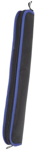 SUPVOX Estuche Portátil para Flauta y Saxofón Soprano Diseño de Cremallera y Tela Oxford Resistente al Polvo, Bolsa de Almacenamiento y Transporte Negro