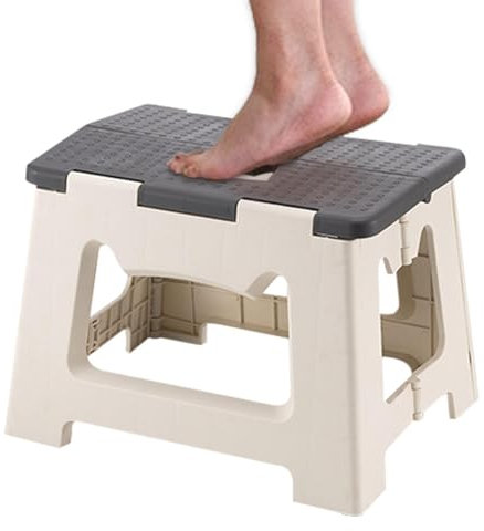 Escabeau Pliant,Tabouret Pliant | Tabouret Pliable Petit Escabeau - Tabouret Pliable antidérapant, marchepied léger pour, Salle de Bain, Salon
