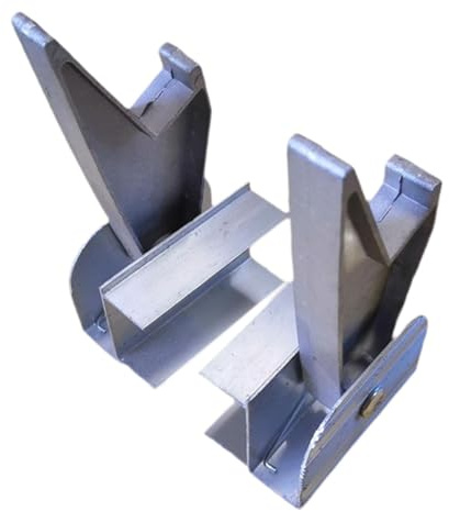 perfk 2 pezzi di estensione pioli bloccaggi prolunga parti di scale stabilizzatrici ad alte prestazioni accessori premium facile da installare sostituzione, Tutte Le Serrature in Alluminio