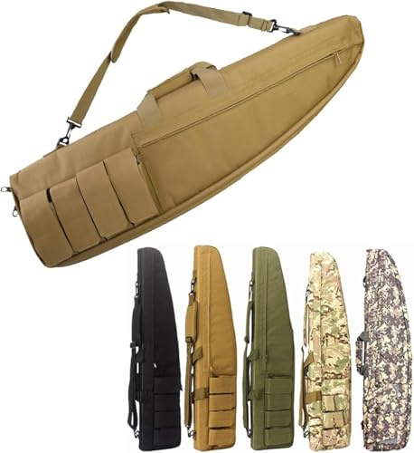 Étui À Fusil Tactique Arme Longue, Fusil De Chasse Rembourée Sac, Fusil A Plomb Sac À Carabine Tactique, Sac À Fusil Souple Étui pour Fusil De Chasse 75Cm/100Cm/120Cm D,100CM