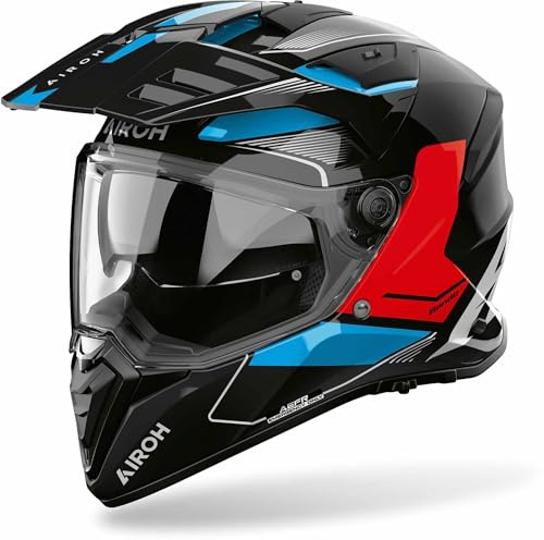 Airoh Bandit Tune Enduro-hjälm, schwarz/blau/rot, L (59/60)