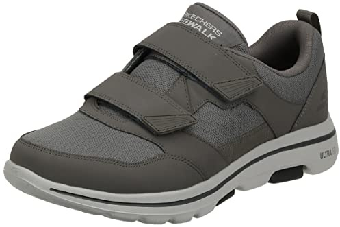 Skechers Gowalk 5 Wistful - Tenis Deportivos para Caminar con Gancho y Bucle con Espuma refrigerada por Aire, Caqui, 43 EU