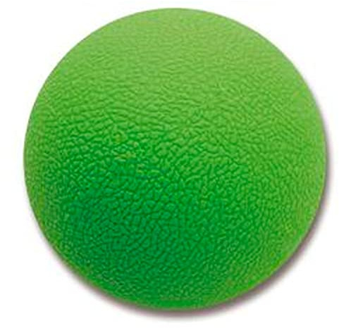 Acan Tradineur - Pelota Dura de Masaje, Bola de automasaje Muscular, rehabilitación, Fisioterapia, Yoga, Pilates, Espalda, Cuello, piernas, pies, Ø 6 cm, Color Aleatorio