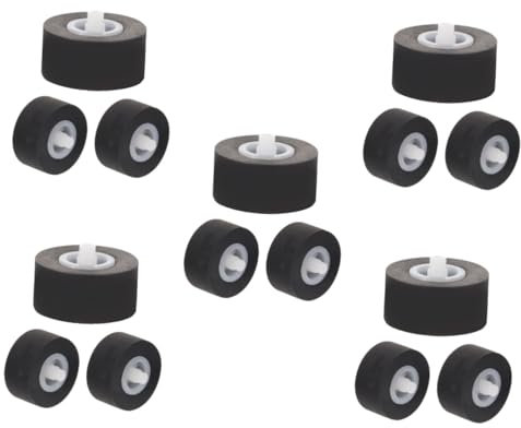 OSALADI 5 Sätze Gummilagerrolle Für Kassettenrekorder-andruckrolle Für Audio-radio-ersatzteil 3 Stück * 5