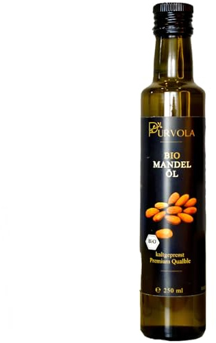 Premium Mandelöl aus der EU | kaltgepresst aus süßen Mandeln | vegan | Premium Qualität | Ideal Essen oder als Naturkosmentik
