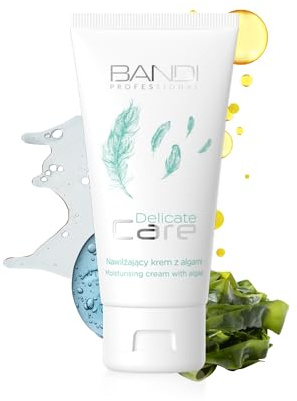 Bandi - Crème Hydratante Visage Peau Sensible Aux Extraits Végétaux Soin Apaisant Jour/nuit Hydratation Intense Barrière Protectrice Douceur Démangeaisons Rougeurs Huile de Ricin