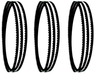 Lames de scie à ruban 1712 mm, 3 pièces, 0,35 mm, 6, 10, 14 TPI, for bois et plastique(Width 6.35mm 10 TPI)