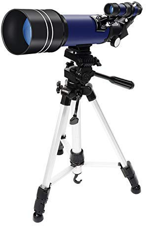 Teleskop för vuxna, teleskop vuxna astronomi, professionellt 70 mm bländarteleskop med stativ, reseteleskopkikare