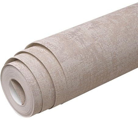Papel pintado texturizado de cemento, papel tapiz de hormigón impermeable, papel de pared texturizado, papel pintado de cemento elegante, multiusos, 920 x 53 cm, papel pintado de cemento elegante