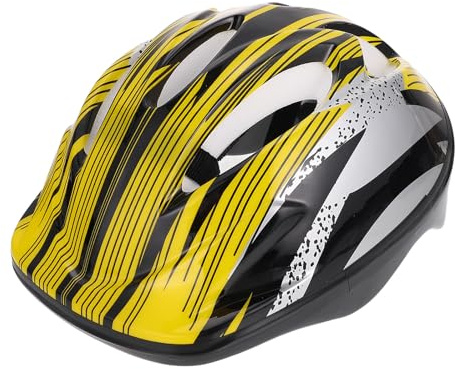 ABOOFAN Casque Vélo Garçon Fille Léger et Ventilé Casque Skate et Roller pour Filles et Garçons Protection Sécurité Ajustable pour Vélo Trottinette Patinage Extérieur