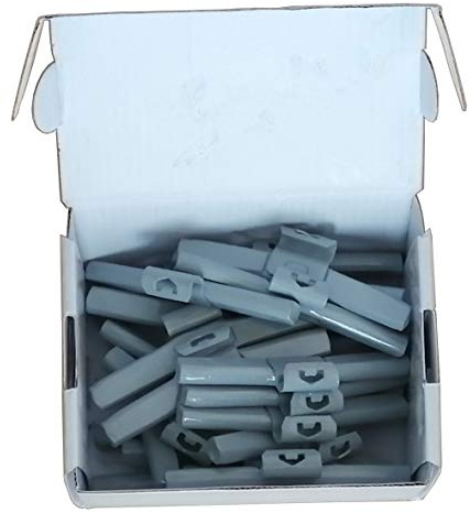 HARZOLE Wheel Weight Wheel Balance Weight FN -M75 FN Style Wheel Weight Kit 75pcs 10g to 60g