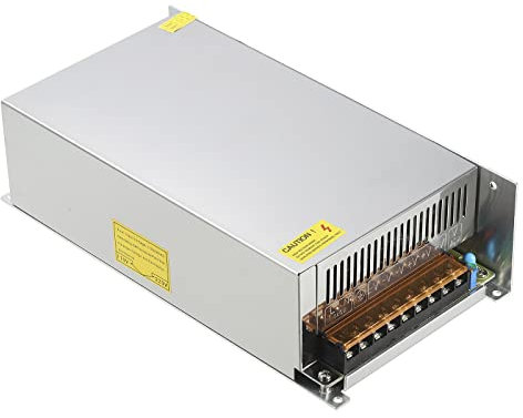 sourcing map Switching Power Supply, 24V 30A, 720W LED Driver Regulated Transformer Adapter Converter AC 110V/220V to DC 24V Low Voltage Output for LED Light