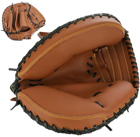 Renopfect Baseball-Catcher-Handschuhe,Sport-Baseball-Handschuhe | Baseball-Softball-Fängerhandschuh,Herren Sport Softball Catcher Handschuhe Feldhandschuhe Baseball und Softball Catcher