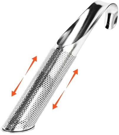 Colador de infusor de té, infusor de té en tubo - Infusor de malla de té para tuberías domésticas,Gadgets de cocina creativos, difusor de intervalo de té para comedor, estudios