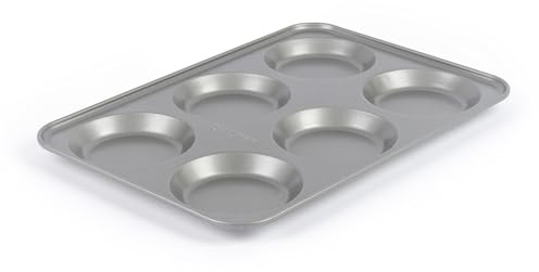 Salter Essentials 6 Cup Yorkshire Pudding Tray – Non-Stick Coating, Rectangular Muffin Tin, Dishwasher Safe, Easy to Clean, Made in The UK, Durable, Lightweight, PFOA-Free, BW13670