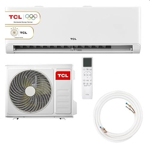 TCL Split Klimaanlage 18000 BTU (5,2 kW) Modell: BreezeIN mit Sprachsteuerung, WIFI für Räume bis 52m²