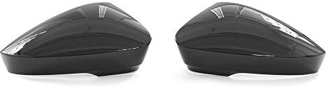 Skoda 57A072530 - Tapas para Espejo, Color Negro metálico