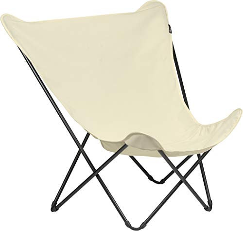 Lafuma Liegestuhl Pop Up XL in Ecru
