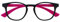 OPULIZE Enfants Blocage Lumière Bleue Lunettes Écran Protection Garçons Filles Âge 6+ Noir Neon Rose B47-F