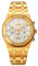 SKMEI Armbanduhr für Herren, klassisch, stilvoll, sportlich, modisch, lässig, elegantes Geschenk, 30 m wasserdicht, automatische Datumsanzeige, Gold Silber, Classic, SKMEI-9296