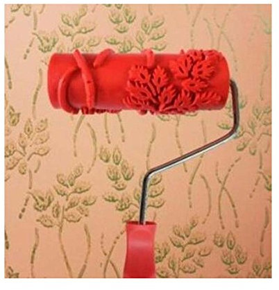 KOINEN Strukturwalze, Farbroller dekorativ, geprägte Farbwalze, Wandmalerei, Läufer, Wanddekoration, DIY-Werkzeug, Muster 32