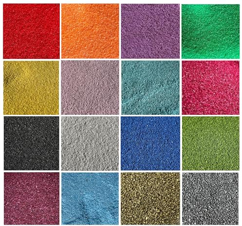 Sable décoratif coloré 5 kg - Fabriqué en Allemagne - Sable décoratif de qualité supérieure pour décoration, bougies, vases en verre, mariages et travaux manuels - Couleur : cuivre