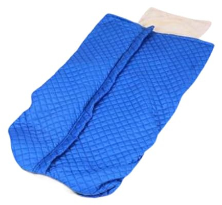 QSTDGVPW Manta para Sillas de Ruedas con Cremallera, Fundas Térmicas para Sillas de Ruedas, Ajuste Universal, Manta Portátil para El Regazo, Manta Gruesa Y Cál, Azul