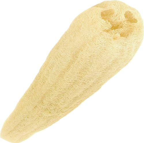 NileCart 22 Inch Egyptian Loofah Natural Luffa Sponges for Shower, Exfoliating Sponge Body Scrubber for Men Women, Natural Body Scrub Loofah, Egyptian Loofah Sponge Bath Scrubbies for Skin Care