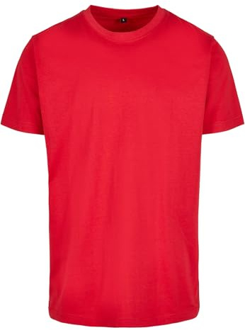 Build Your Brand Mens By004 T-Shirt, Cityred, L UK
