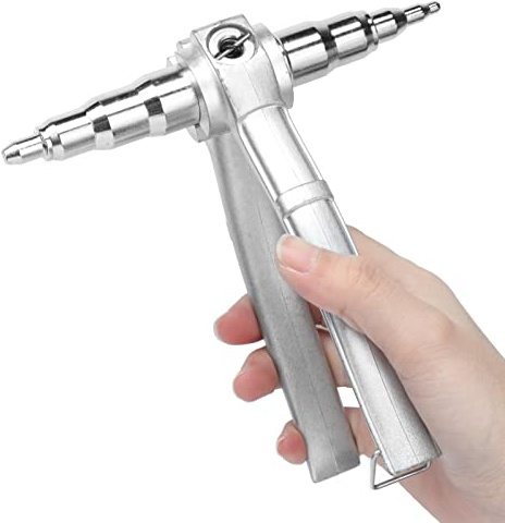 Expansor de Tubo de Cobre de Mano Universal Herramienta de Reparación de Mantenimiento de Aire Acondicionado Expansor de Expansión de Refrigeración de 1/4 Pulg-7/8 Pulg