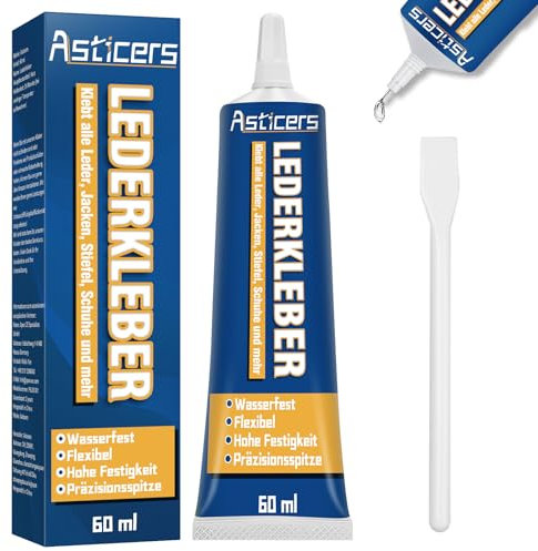 60 ml Textilkleber, Stoffkleber Textilkleber Waschmaschinenfest, Textilkleber Extra Stark, Permanenter Transparenter Waschbarer Textilkleber für Stoffe, Kleidung (60ml)