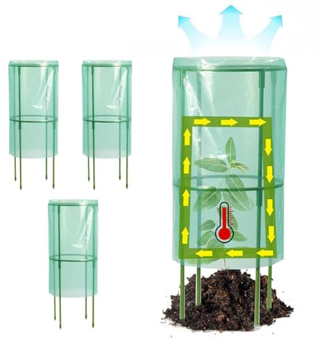 Cloches De Jardin Tente Anti-Animaux Réutilisable | Cloches De Jardin Et Cages De Protection Pour Pour Balcon Urbain, Terrasse, Verger, Ainsi Que Fraisiers Et Myrtilliers