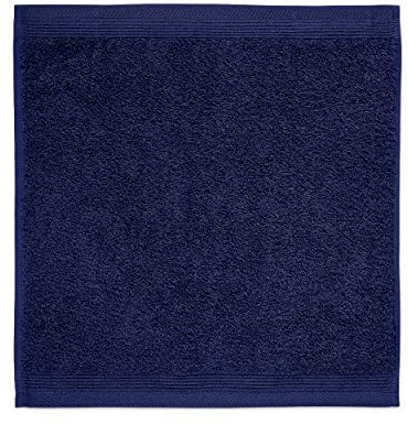 Möve Superwuschel Waschhandschuh aus 100% Baumwolle, deep sea, 30 x 30 cm