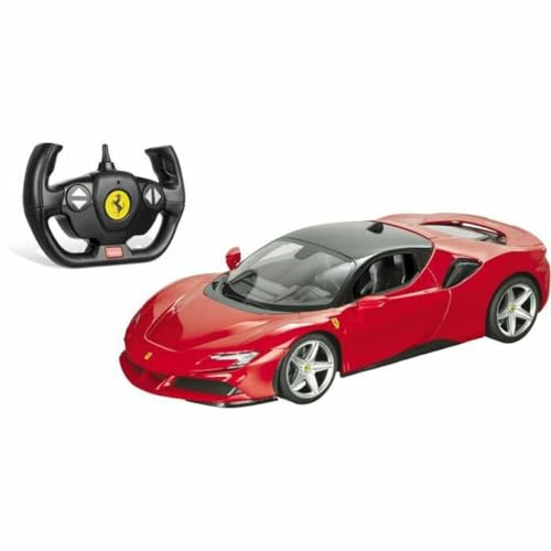 Mondo - Coche teledirigido Ferrari R/C – Modelo SF90 Calle a Escala 1/14 – Auto Juego para niño – 63659